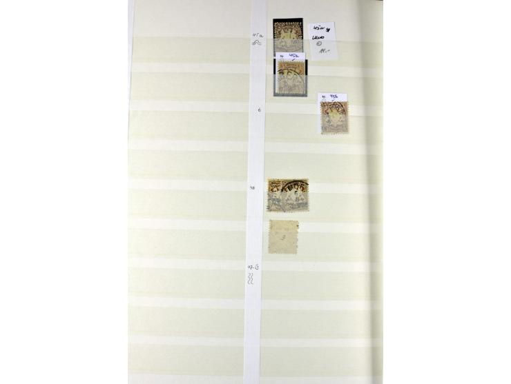  1850/1920, postfrischer, ungebrauchter und gebrauchter Bestand mit u.a. Mi.-Nr. 6 (3), 7 (2), 19 (3), 28X (3), Dienst, Porto