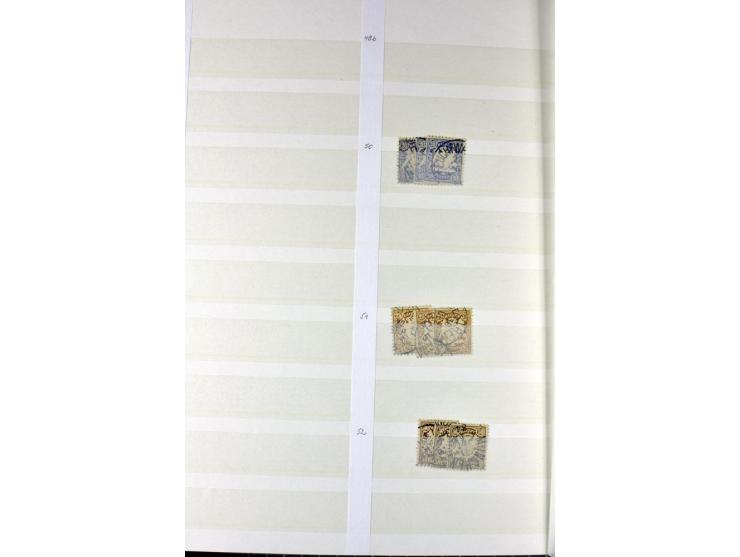  1850/1920, postfrischer, ungebrauchter und gebrauchter Bestand mit u.a. Mi.-Nr. 6 (3), 7 (2), 19 (3), 28X (3), Dienst, Porto