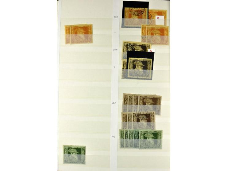  1850/1920, postfrischer, ungebrauchter und gebrauchter Bestand mit u.a. Mi.-Nr. 6 (3), 7 (2), 19 (3), 28X (3), Dienst, Porto
