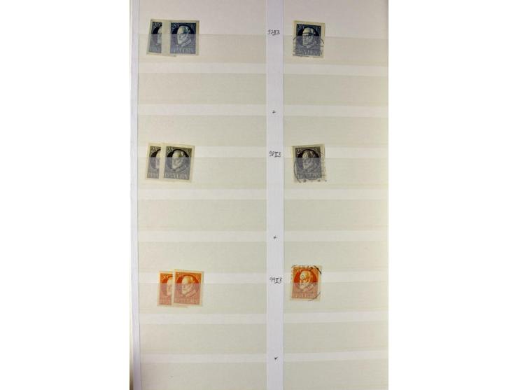 1850/1920, postfrischer, ungebrauchter und gebrauchter Bestand mit u.a. Mi.-Nr. 6 (3), 7 (2), 19 (3), 28X (3), Dienst, Porto