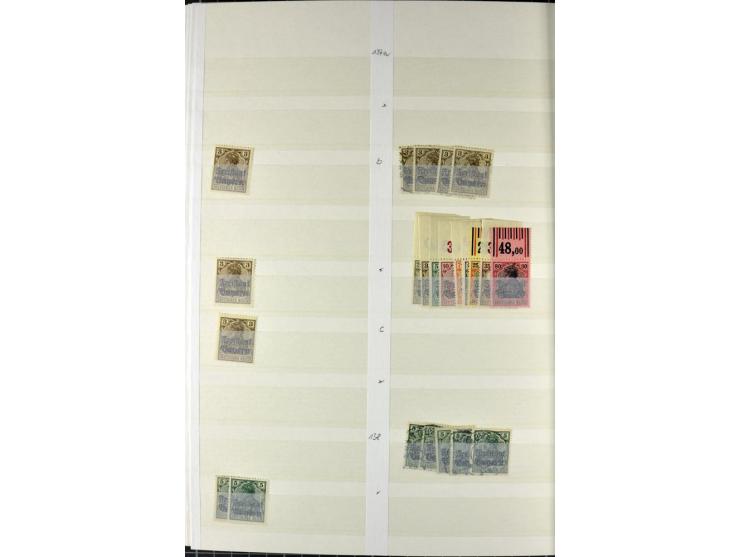  1850/1920, postfrischer, ungebrauchter und gebrauchter Bestand mit u.a. Mi.-Nr. 6 (3), 7 (2), 19 (3), 28X (3), Dienst, Porto