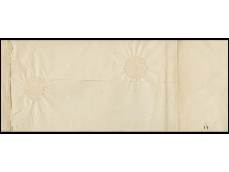 1850/62,  10 ausgesucht schöne Einzelfrankaturen, dabei 5 Einschreiben; dazu unfrankiertes Telegramm, unfrankierter Auslandsb