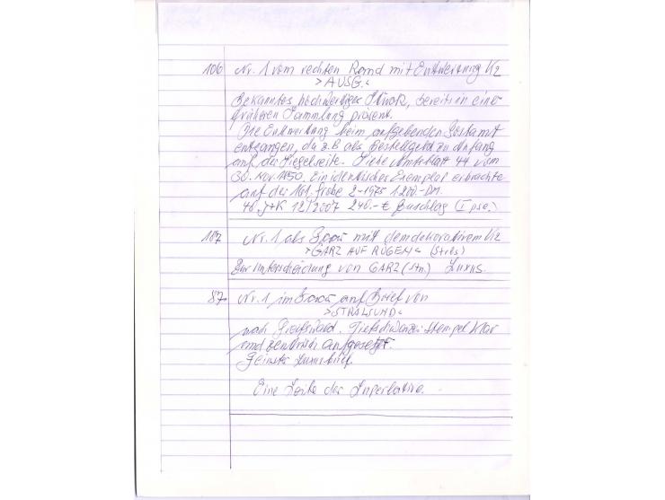DIE KURT METZER - SAMMLUNG : 1850/59, hervorragende Spezialsammlung der Kopfausgaben in 4 Kassetten, gestempelt und auf Brief