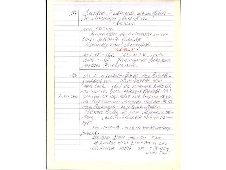 DIE KURT METZER - SAMMLUNG : 1850/59, hervorragende Spezialsammlung der Kopfausgaben in 4 Kassetten, gestempelt und auf Brief