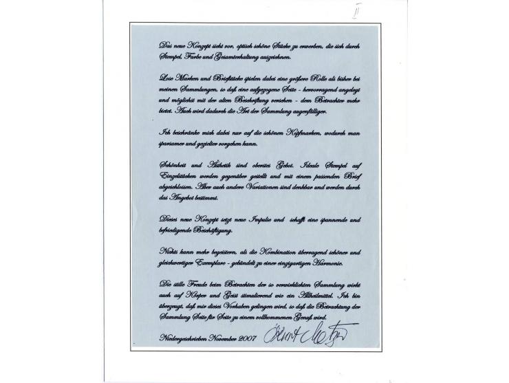 DIE KURT METZER - SAMMLUNG : 1850/59, hervorragende Spezialsammlung der Kopfausgaben in 4 Kassetten, gestempelt und auf Brief