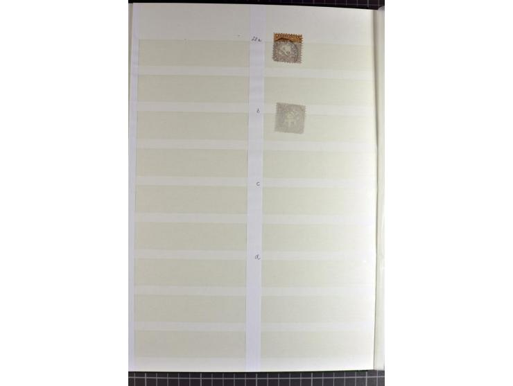  1851/1923, postfrischer, ungebrauchter und gestempelter Bestand mit u.a. Mi.-Nr. 1c, 34, 42b (Fotoattest Heinrich BPP), 58 e