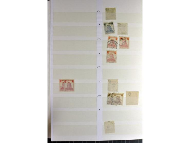  1851/1923, postfrischer, ungebrauchter und gestempelter Bestand mit u.a. Mi.-Nr. 1c, 34, 42b (Fotoattest Heinrich BPP), 58 e