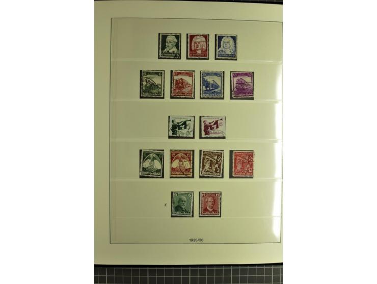1872/1945, ungebrauchte, postfrische und gestempelte Sammlung, über weite strecken komplett mit recht schönem Brustschildteil