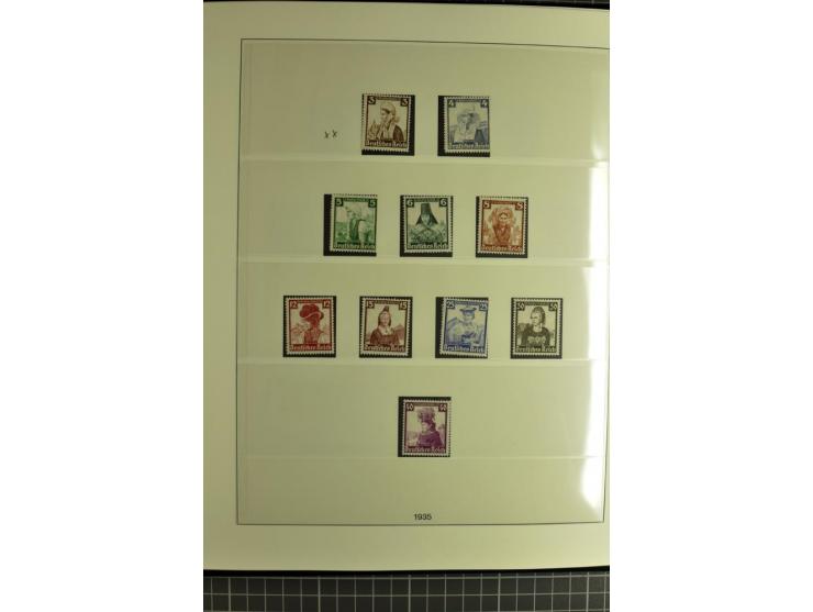 1872/1945, ungebrauchte, postfrische und gestempelte Sammlung, über weite strecken komplett mit recht schönem Brustschildteil