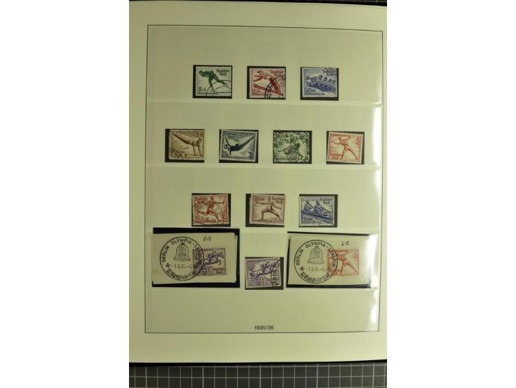 1872/1945, ungebrauchte, postfrische und gestempelte Sammlung, über weite strecken komplett mit recht schönem Brustschildteil