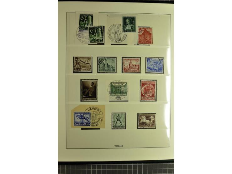1872/1945, ungebrauchte, postfrische und gestempelte Sammlung, über weite strecken komplett mit recht schönem Brustschildteil