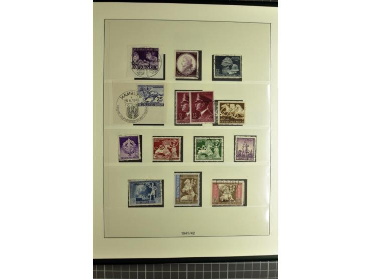 1872/1945, ungebrauchte, postfrische und gestempelte Sammlung, über weite strecken komplett mit recht schönem Brustschildteil