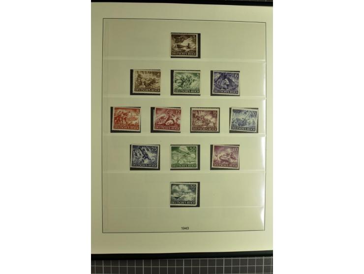 1872/1945, ungebrauchte, postfrische und gestempelte Sammlung, über weite strecken komplett mit recht schönem Brustschildteil