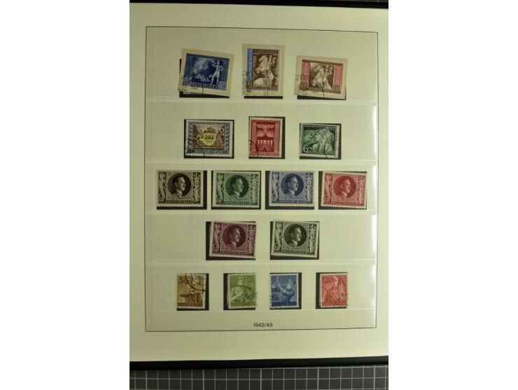 1872/1945, ungebrauchte, postfrische und gestempelte Sammlung, über weite strecken komplett mit recht schönem Brustschildteil