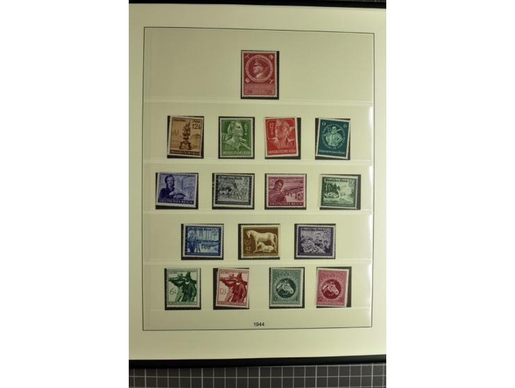 1872/1945, ungebrauchte, postfrische und gestempelte Sammlung, über weite strecken komplett mit recht schönem Brustschildteil