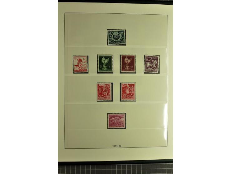 1872/1945, ungebrauchte, postfrische und gestempelte Sammlung, über weite strecken komplett mit recht schönem Brustschildteil