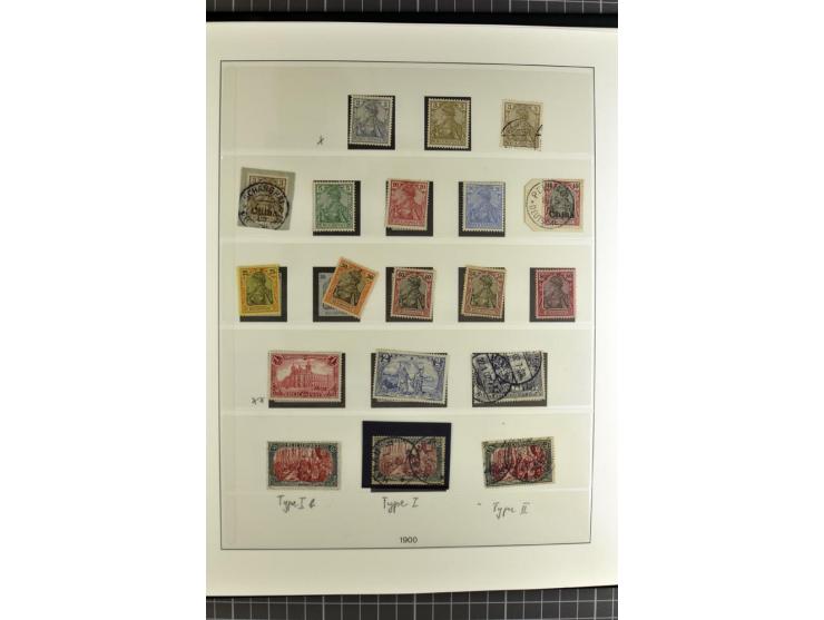 1872/1945, ungebrauchte, postfrische und gestempelte Sammlung, über weite strecken komplett mit recht schönem Brustschildteil