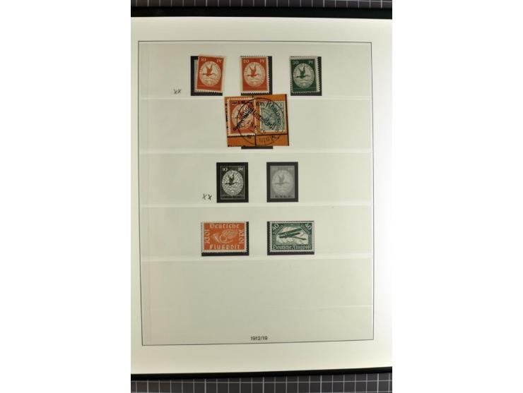 1872/1945, ungebrauchte, postfrische und gestempelte Sammlung, über weite strecken komplett mit recht schönem Brustschildteil