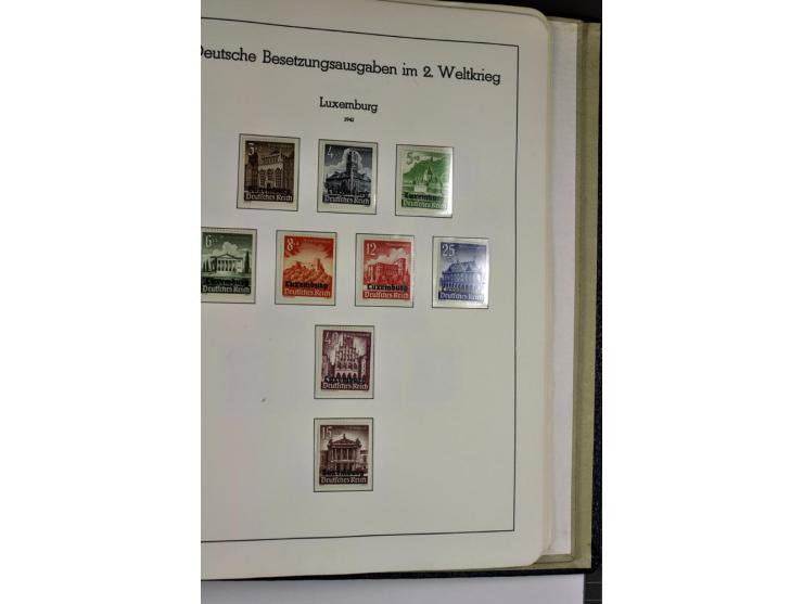 1872/1945, vorwiegend ungebrauchte und gestempelte Sammlung, beginnend mit einem guten Teil Brustschilde dabei Mi.-Nr. 1-2 un