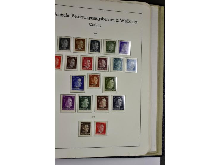 1872/1945, vorwiegend ungebrauchte und gestempelte Sammlung, beginnend mit einem guten Teil Brustschilde dabei Mi.-Nr. 1-2 un