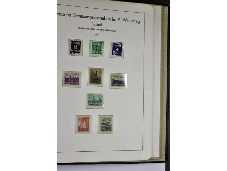 1872/1945, vorwiegend ungebrauchte und gestempelte Sammlung, beginnend mit einem guten Teil Brustschilde dabei Mi.-Nr. 1-2 un