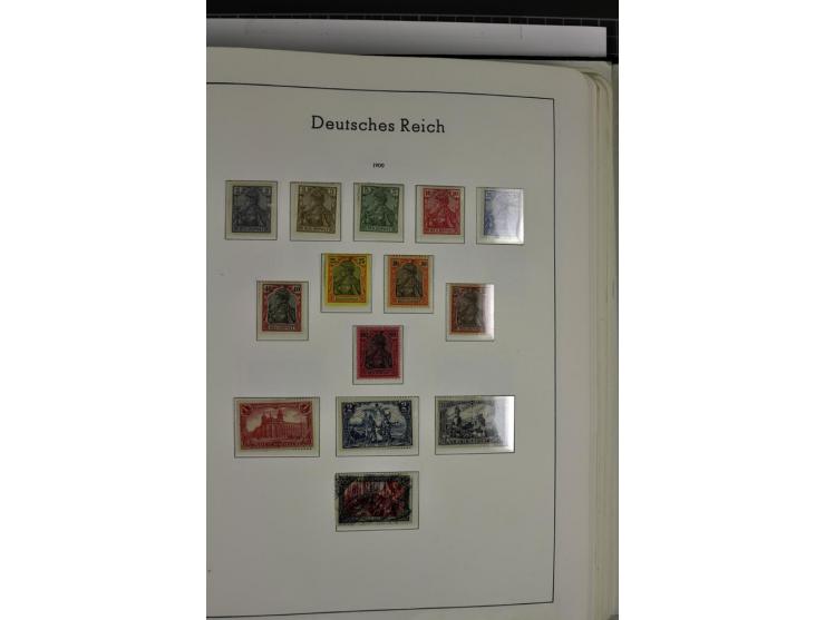 1872/1945, vorwiegend ungebrauchte und gestempelte Sammlung, beginnend mit einem guten Teil Brustschilde dabei Mi.-Nr. 1-2 un