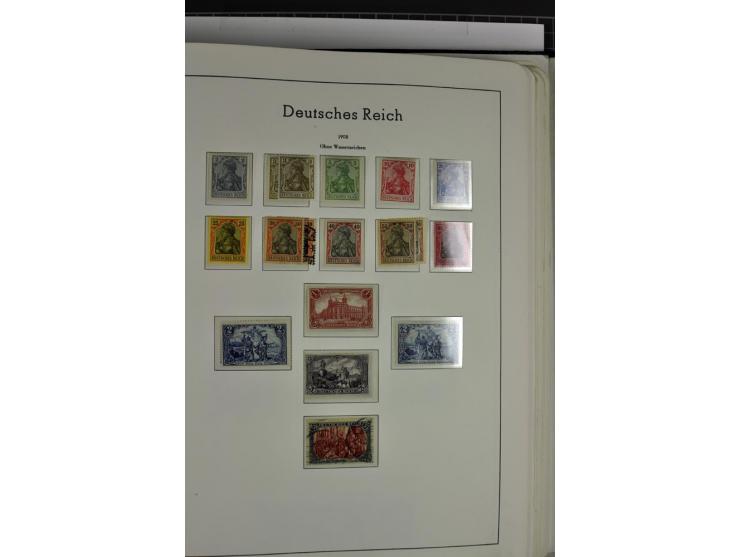 1872/1945, vorwiegend ungebrauchte und gestempelte Sammlung, beginnend mit einem guten Teil Brustschilde dabei Mi.-Nr. 1-2 un