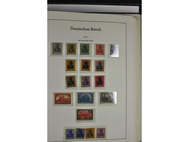 1872/1945, vorwiegend ungebrauchte und gestempelte Sammlung, beginnend mit einem guten Teil Brustschilde dabei Mi.-Nr. 1-2 un