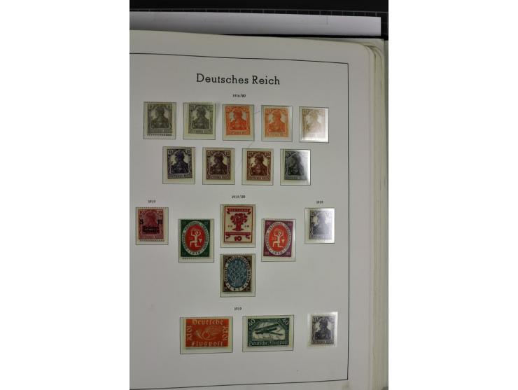 1872/1945, vorwiegend ungebrauchte und gestempelte Sammlung, beginnend mit einem guten Teil Brustschilde dabei Mi.-Nr. 1-2 un