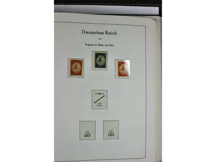 1872/1945, vorwiegend ungebrauchte und gestempelte Sammlung, beginnend mit einem guten Teil Brustschilde dabei Mi.-Nr. 1-2 un