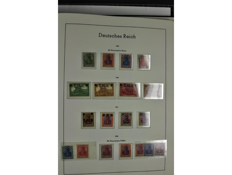 1872/1945, vorwiegend ungebrauchte und gestempelte Sammlung, beginnend mit einem guten Teil Brustschilde dabei Mi.-Nr. 1-2 un