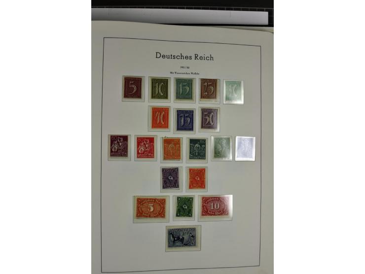 1872/1945, vorwiegend ungebrauchte und gestempelte Sammlung, beginnend mit einem guten Teil Brustschilde dabei Mi.-Nr. 1-2 un