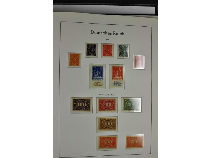 1872/1945, vorwiegend ungebrauchte und gestempelte Sammlung, beginnend mit einem guten Teil Brustschilde dabei Mi.-Nr. 1-2 un