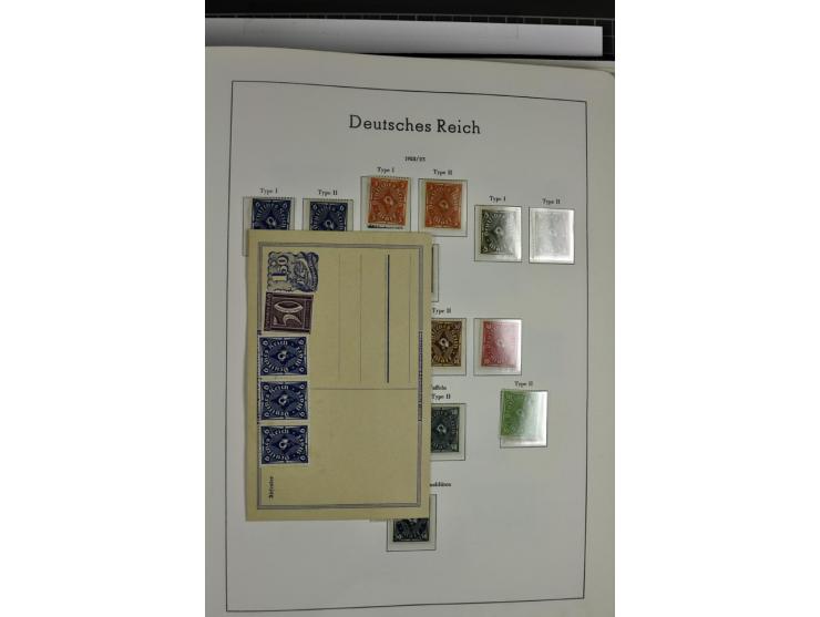 1872/1945, vorwiegend ungebrauchte und gestempelte Sammlung, beginnend mit einem guten Teil Brustschilde dabei Mi.-Nr. 1-2 un