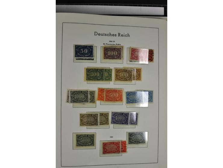1872/1945, vorwiegend ungebrauchte und gestempelte Sammlung, beginnend mit einem guten Teil Brustschilde dabei Mi.-Nr. 1-2 un