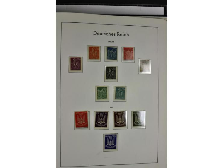 1872/1945, vorwiegend ungebrauchte und gestempelte Sammlung, beginnend mit einem guten Teil Brustschilde dabei Mi.-Nr. 1-2 un