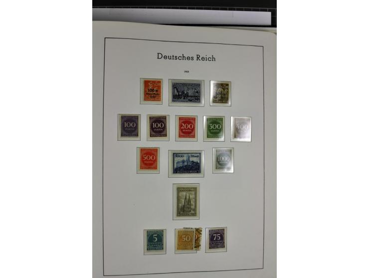 1872/1945, vorwiegend ungebrauchte und gestempelte Sammlung, beginnend mit einem guten Teil Brustschilde dabei Mi.-Nr. 1-2 un