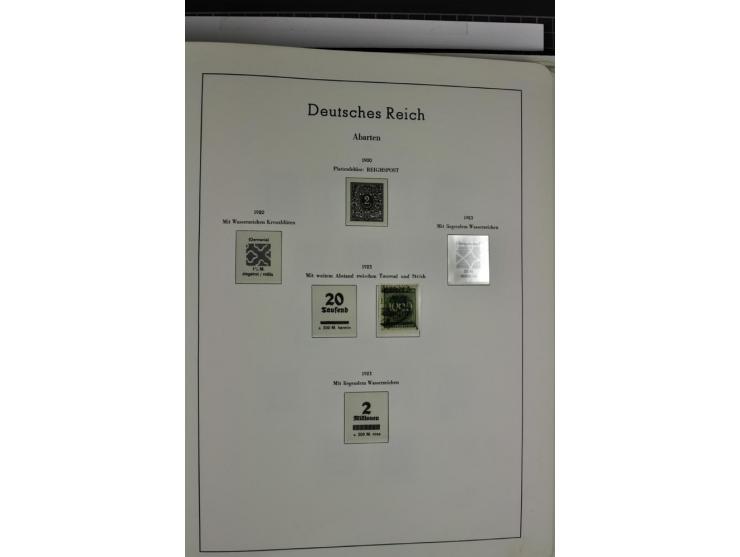 1872/1945, vorwiegend ungebrauchte und gestempelte Sammlung, beginnend mit einem guten Teil Brustschilde dabei Mi.-Nr. 1-2 un