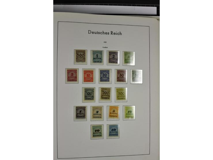 1872/1945, vorwiegend ungebrauchte und gestempelte Sammlung, beginnend mit einem guten Teil Brustschilde dabei Mi.-Nr. 1-2 un