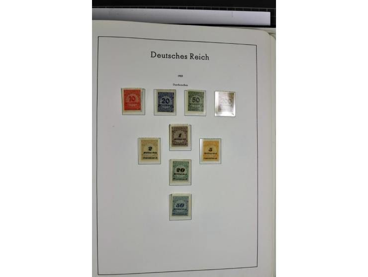 1872/1945, vorwiegend ungebrauchte und gestempelte Sammlung, beginnend mit einem guten Teil Brustschilde dabei Mi.-Nr. 1-2 un