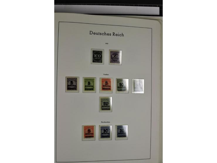 1872/1945, vorwiegend ungebrauchte und gestempelte Sammlung, beginnend mit einem guten Teil Brustschilde dabei Mi.-Nr. 1-2 un