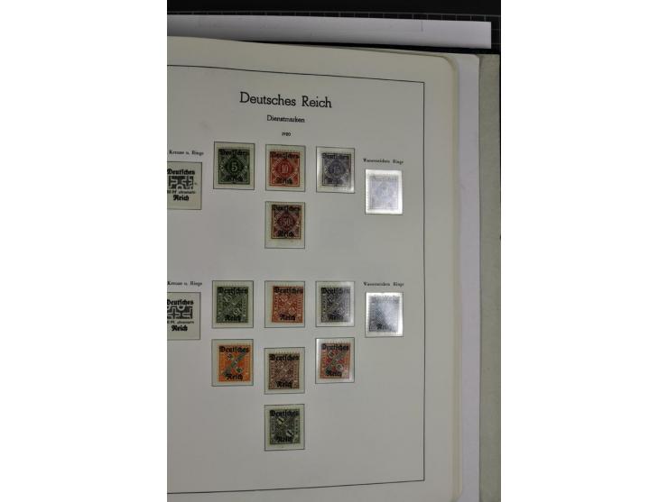 1872/1945, vorwiegend ungebrauchte und gestempelte Sammlung, beginnend mit einem guten Teil Brustschilde dabei Mi.-Nr. 1-2 un