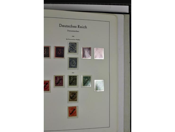 1872/1945, vorwiegend ungebrauchte und gestempelte Sammlung, beginnend mit einem guten Teil Brustschilde dabei Mi.-Nr. 1-2 un