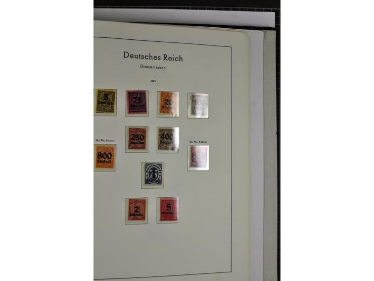 1872/1945, vorwiegend ungebrauchte und gestempelte Sammlung, beginnend mit einem guten Teil Brustschilde dabei Mi.-Nr. 1-2 un