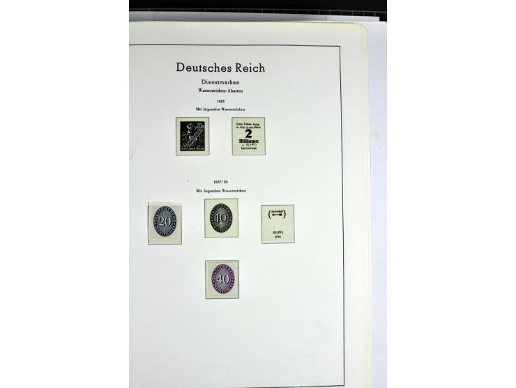1872/1945, vorwiegend ungebrauchte und gestempelte Sammlung, beginnend mit einem guten Teil Brustschilde dabei Mi.-Nr. 1-2 un