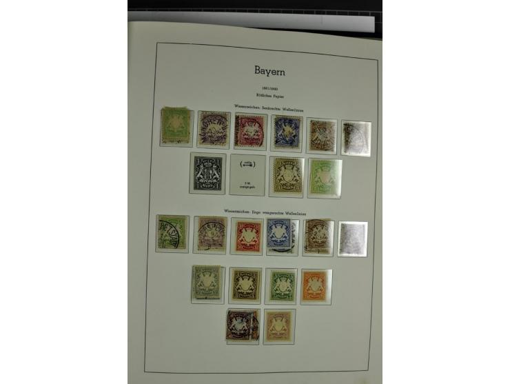 1872/1945, vorwiegend ungebrauchte und gestempelte Sammlung, beginnend mit einem guten Teil Brustschilde dabei Mi.-Nr. 1-2 un