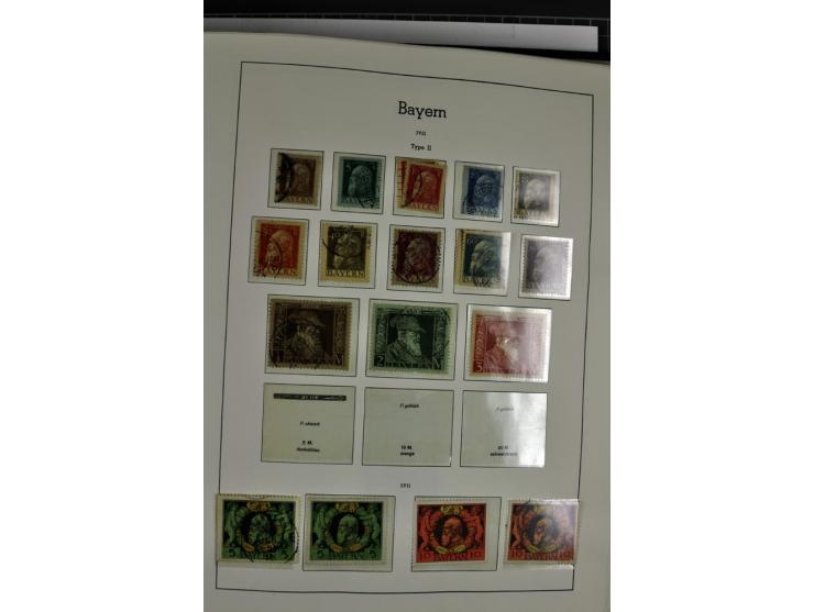 1872/1945, vorwiegend ungebrauchte und gestempelte Sammlung, beginnend mit einem guten Teil Brustschilde dabei Mi.-Nr. 1-2 un
