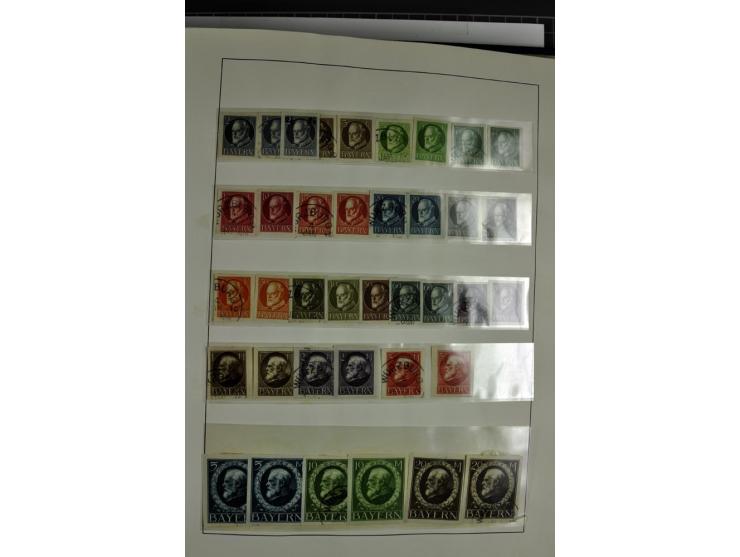 1872/1945, vorwiegend ungebrauchte und gestempelte Sammlung, beginnend mit einem guten Teil Brustschilde dabei Mi.-Nr. 1-2 un