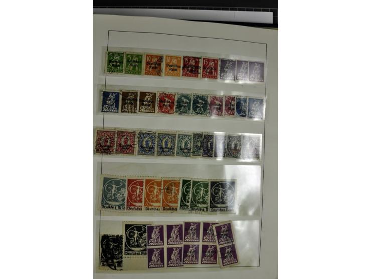 1872/1945, vorwiegend ungebrauchte und gestempelte Sammlung, beginnend mit einem guten Teil Brustschilde dabei Mi.-Nr. 1-2 un
