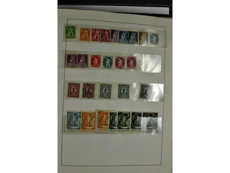 1872/1945, vorwiegend ungebrauchte und gestempelte Sammlung, beginnend mit einem guten Teil Brustschilde dabei Mi.-Nr. 1-2 un